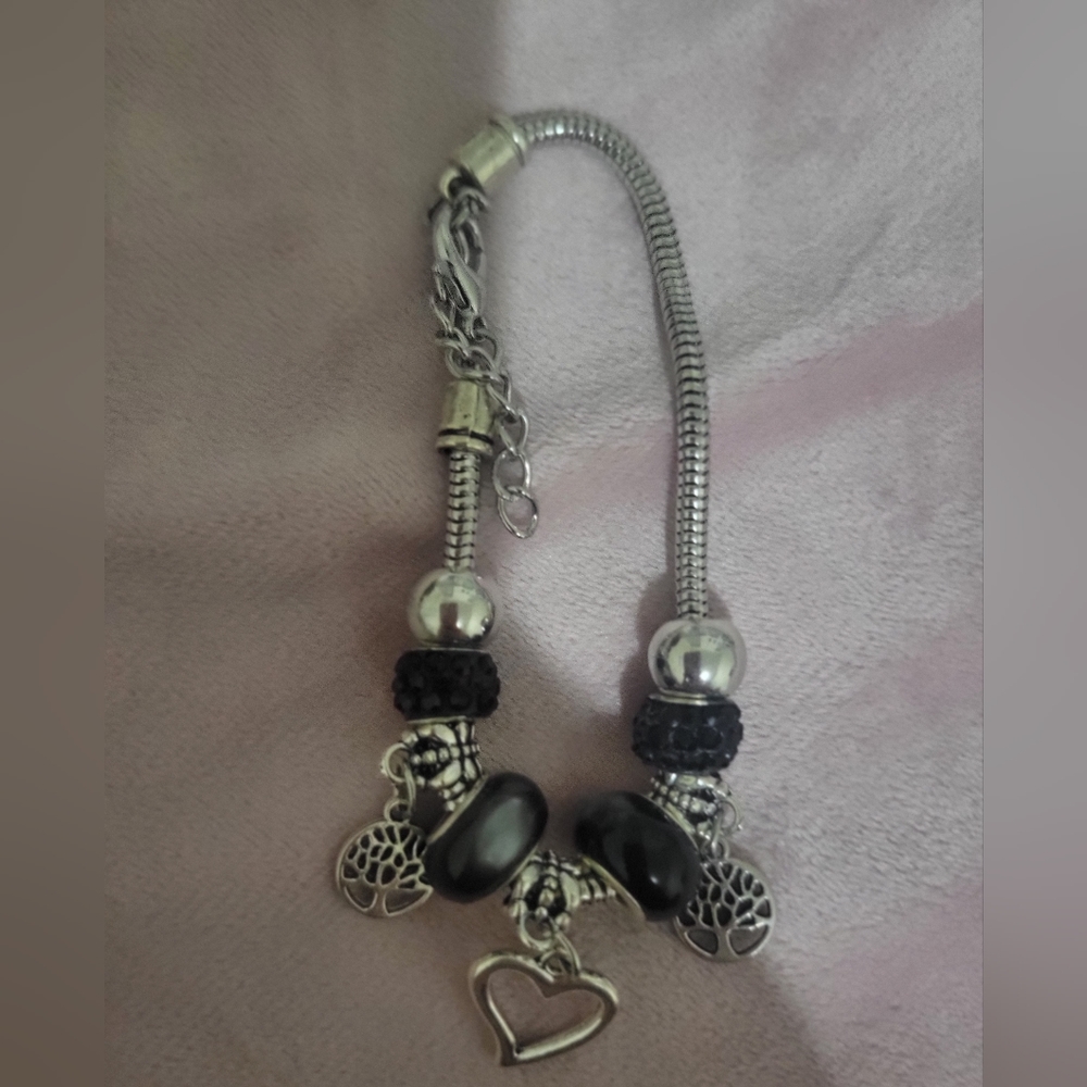 Silver plated bracelet